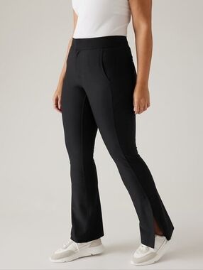 Athleta Stellar Flare Black Dress Pants Size 4
